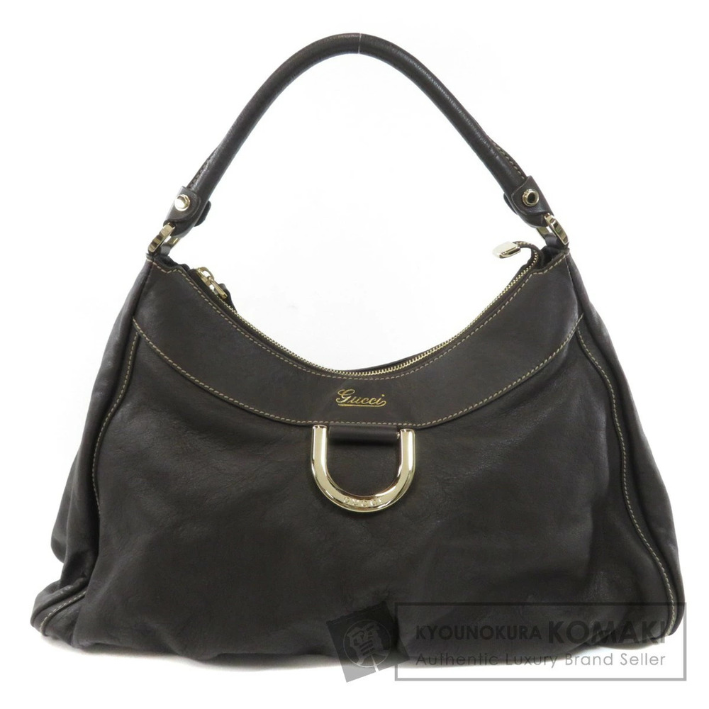 Gucci Motif Shoulder Bag Leather